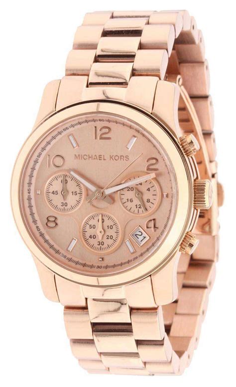 michael kors map watch rose gold|rose gold mk watch women's.